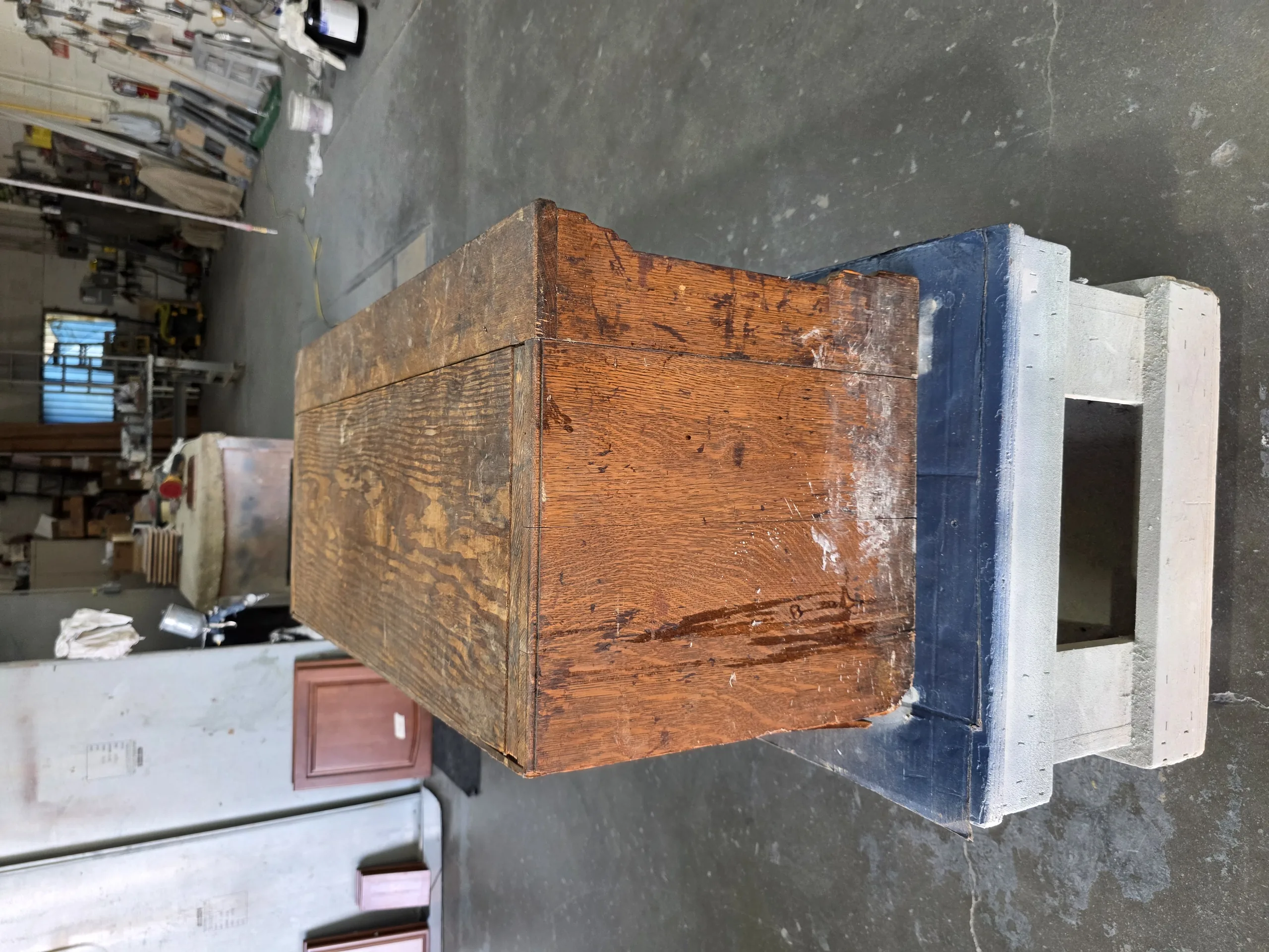 Antique furniture refinishing